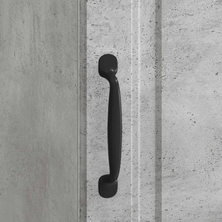 Cabinet de chevet 2 pcs Gris béton 43 x 34,5 x 47 cm - 8