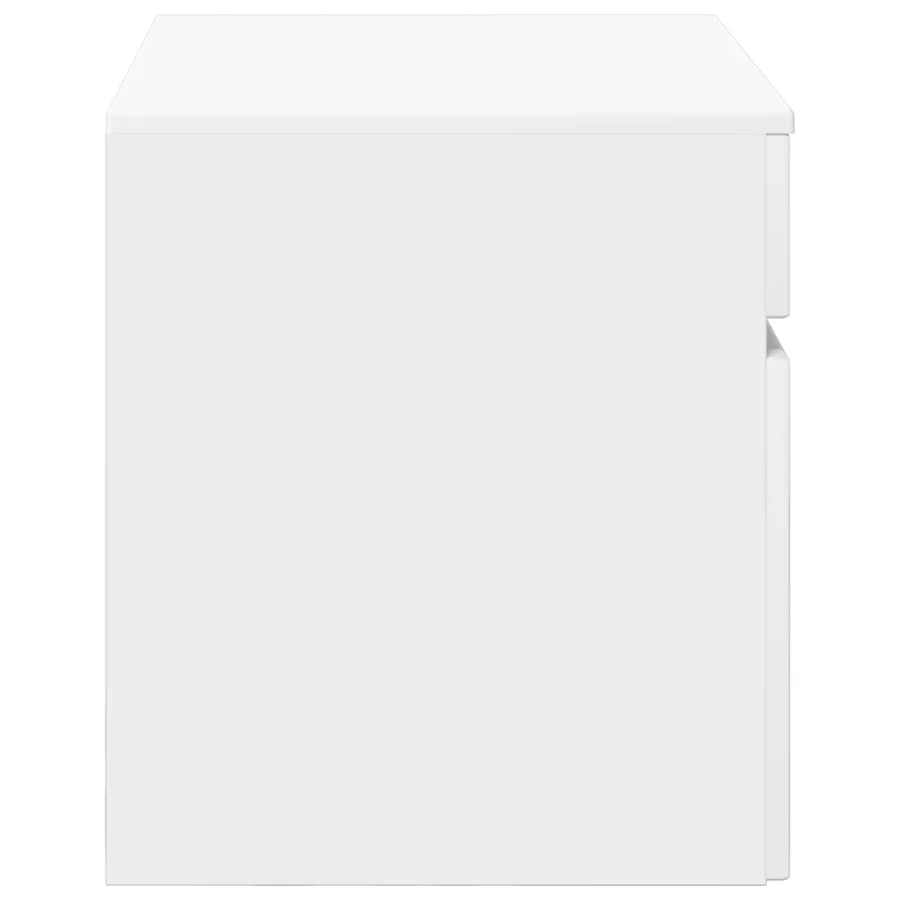 Cabinet de Salle de Bain Mural Blanc 59 x 44,5 x 50 cm - 4