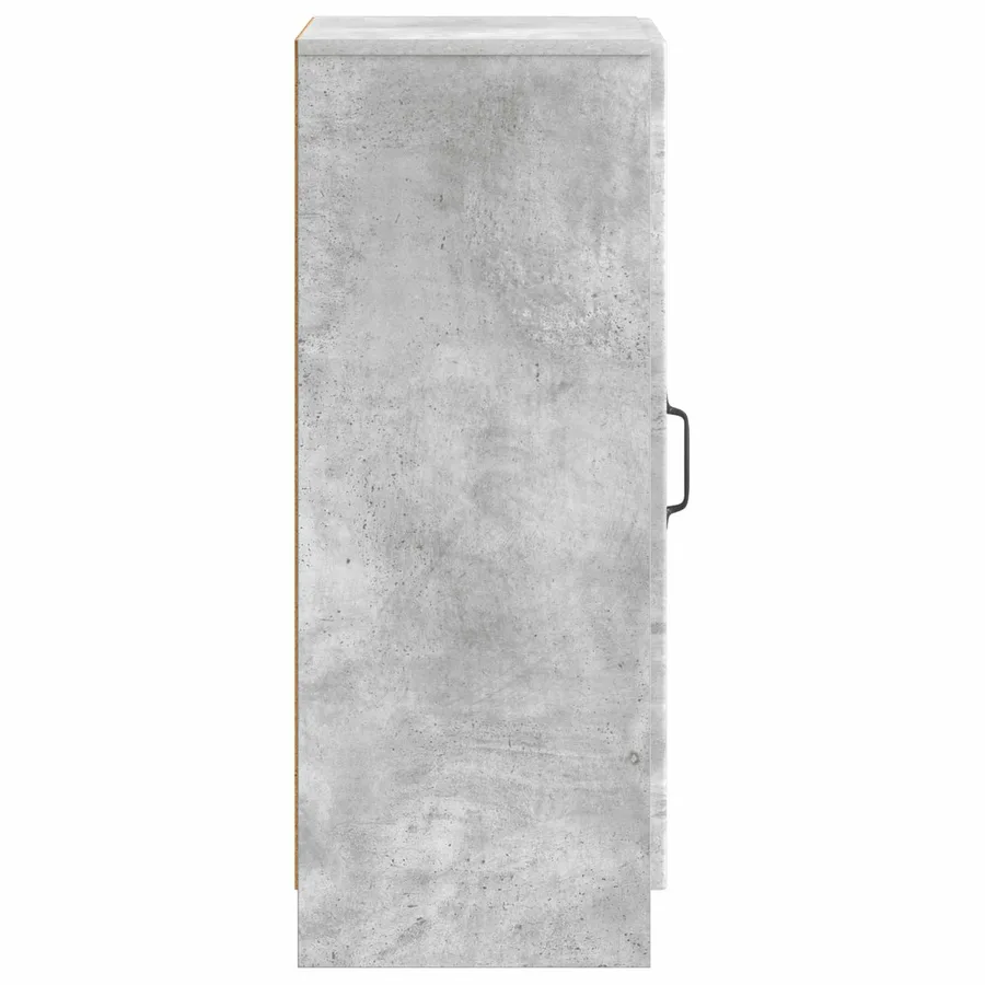 Buffet Gris béton 33 x 34,5 x 87 cm Bois d'ingénierie - 7