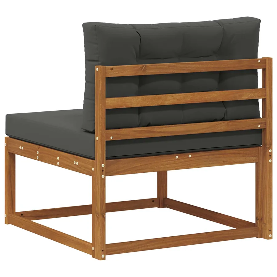 Sofa de milieu extérieur Naturel - 5