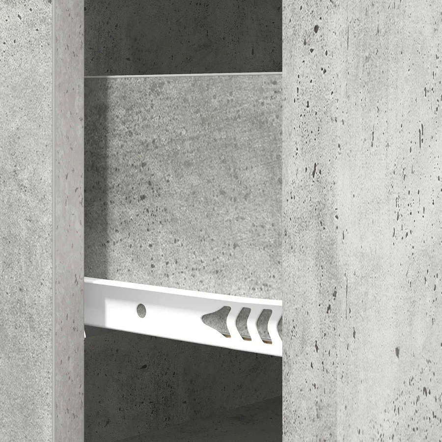Armoire à tiroirs Gris béton 66 x 34,5 x 90 cm - 8