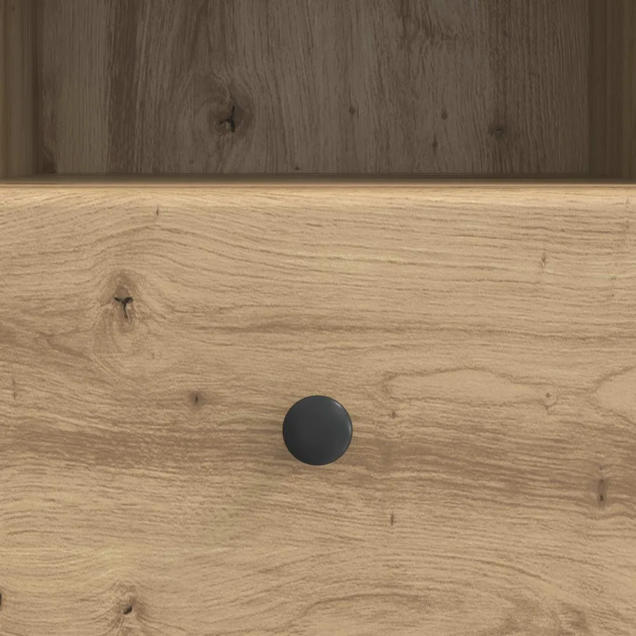Meuble TV 102 x 34,5 x 50 cm Chêne artisanal Bois d'ingénierie - 10