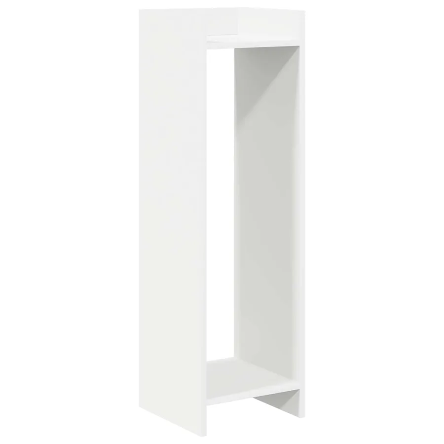 Support de Plante 2 pc Blanc 30 x 30 x 100 cm Bois d’ingénierie - 5