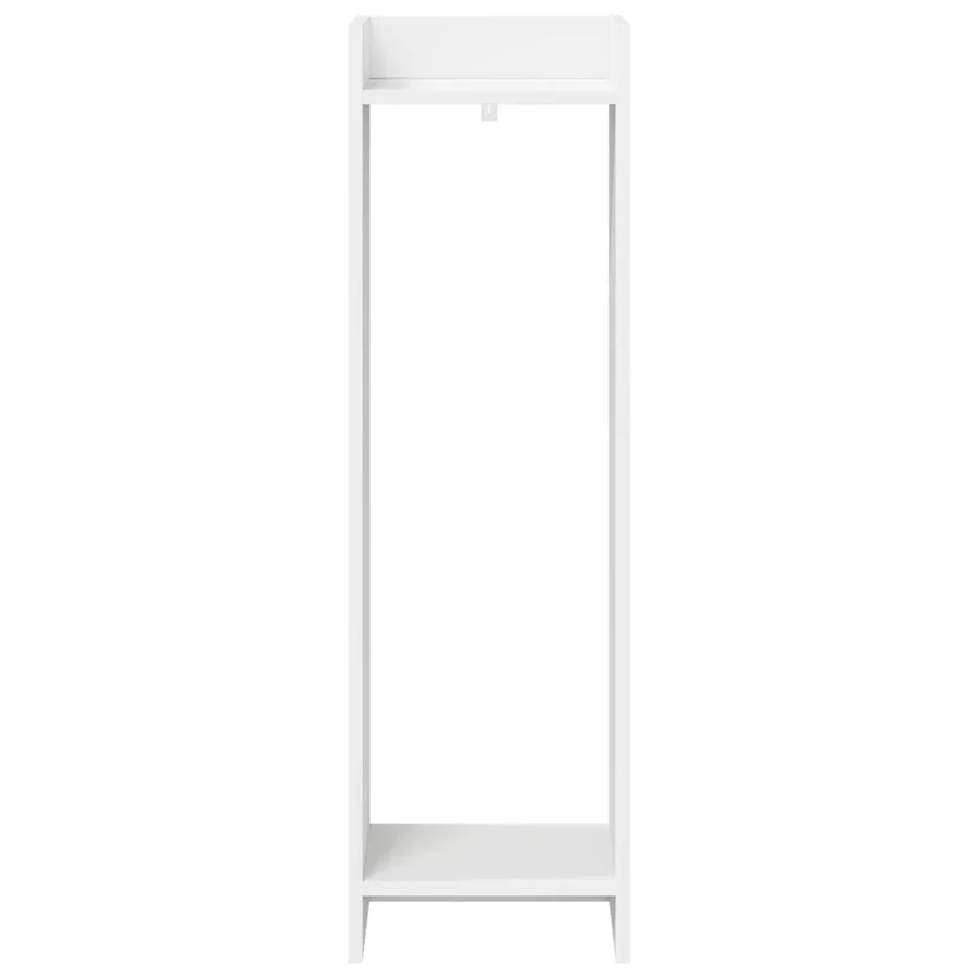 Support de Plante 2 pc Blanc 30 x 30 x 100 cm Bois d’ingénierie - 6