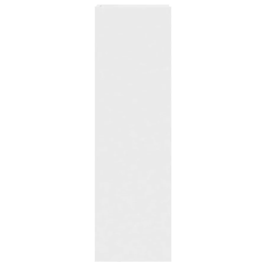 Support de Plante 2 pc Blanc 30 x 30 x 100 cm Bois d’ingénierie - 7