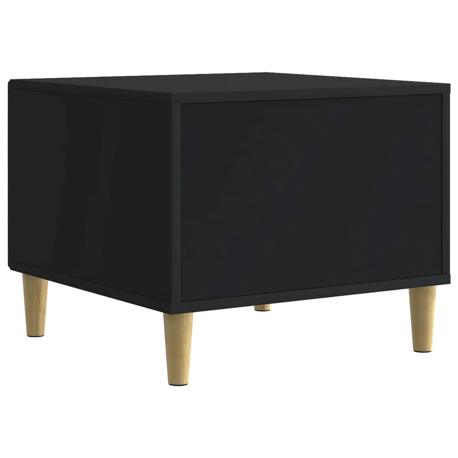 Table basse Noir 50 x 49 x 40 cm Bois d'ingénierie - 6