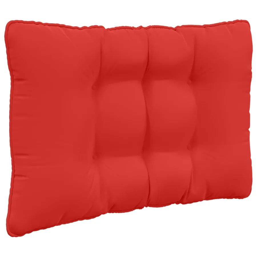 Coussin de canapé d'extérieur Polyester Rouge 80 x 43 x 10 cm - 5