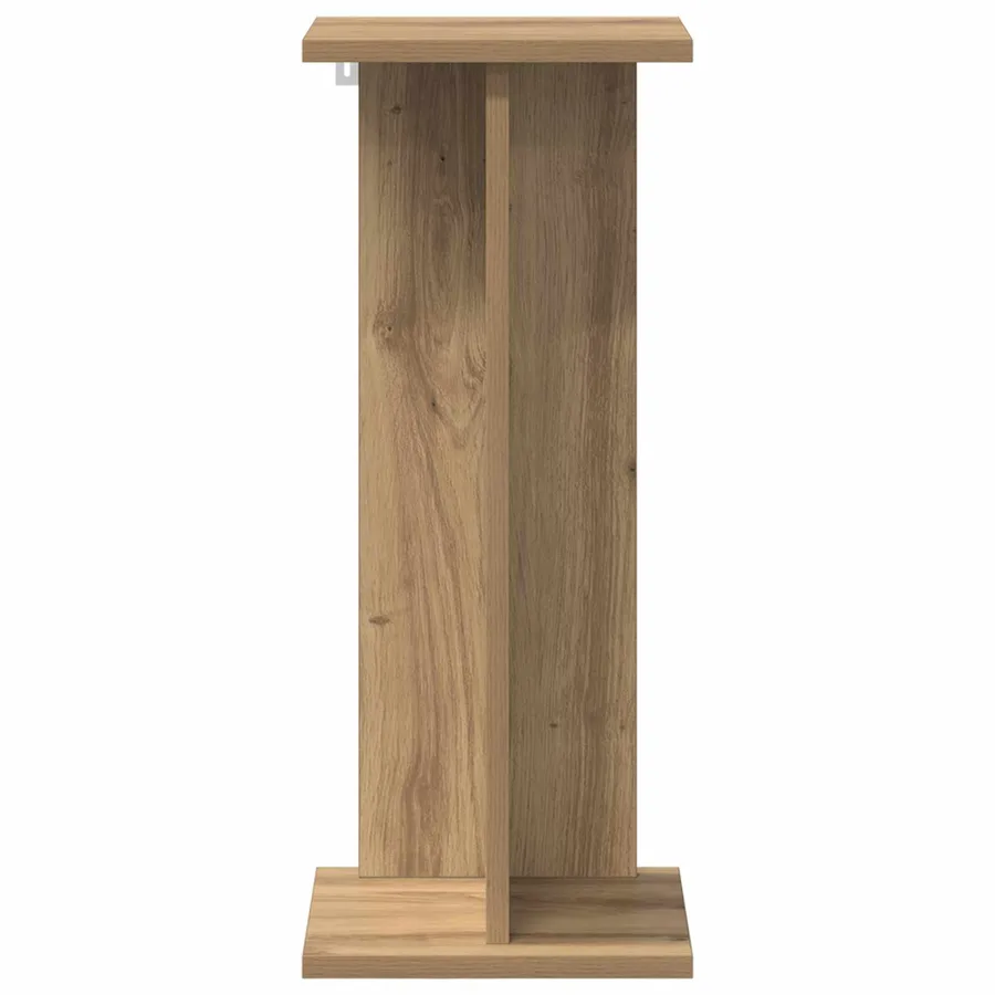 Support de Plante 2 pc Chêne Artisanal 25 x 25,5 x 60,5 cm - 6