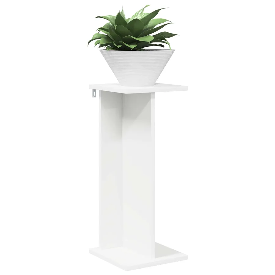 Support de Plante 2 pc Blanc 25 x 25,5 x 60,5 cm - 3