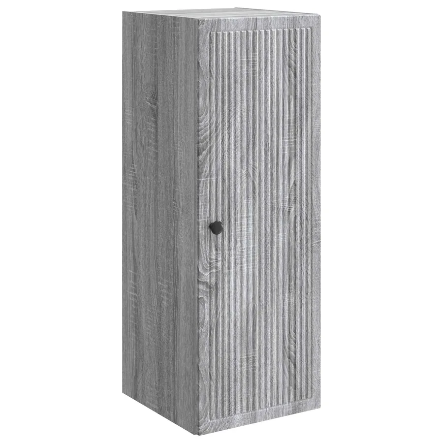 Armoire Murale Sonoma gris 33 x 34,5 x 90 cm Bois d'ingénierie - 2