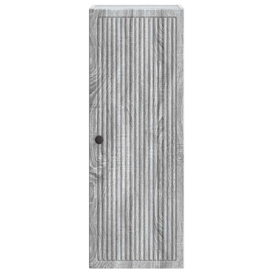 Armoire Murale Sonoma gris 33 x 34,5 x 90 cm Bois d'ingénierie - 4