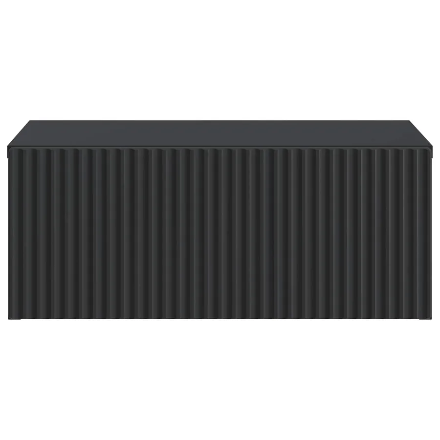 Cabinet de chevet mural 2 pcs Noir 49 x 34,5 x 20 cm - 7