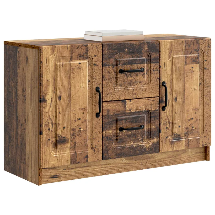 Buffet Bois ancien 89 x 34,5 x 57 cm Bois d'ingénierie - 3