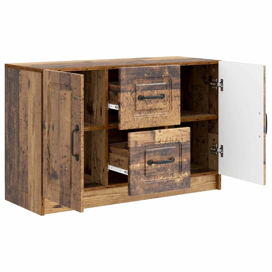 Buffet Bois ancien 89 x 34,5 x 57 cm Bois d'ingénierie - 5