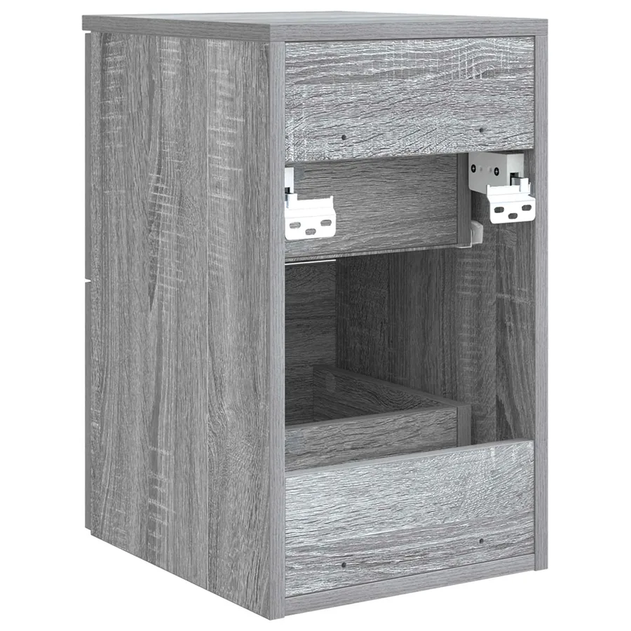 Meuble de Salle de Bain In-between Sonoma gris 30 x 35 x 50 cm - 5