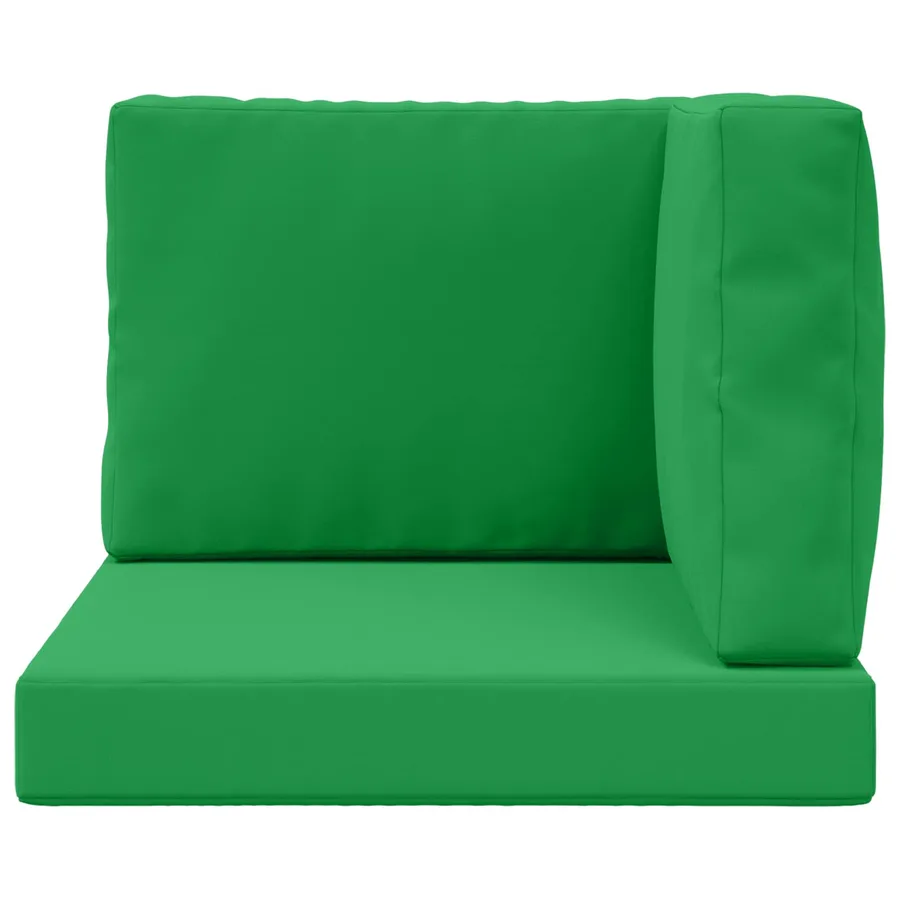 Coussin de canapé d'extérieur 3 pcs Vert Polyester - 6