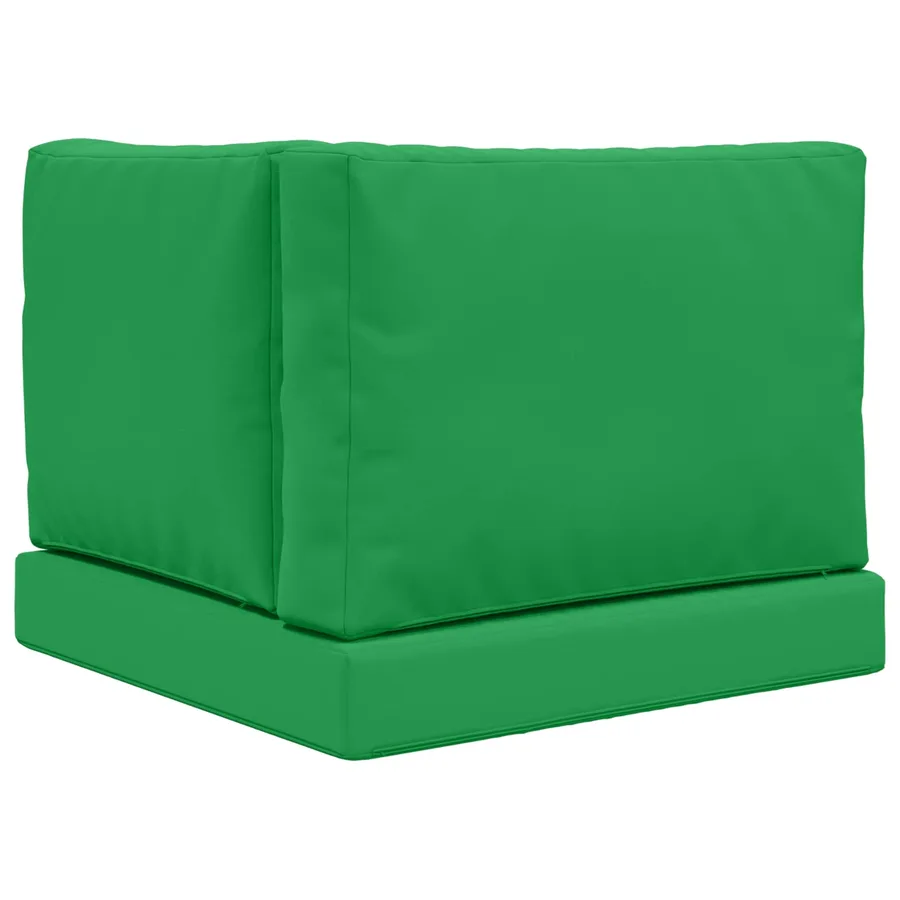 Coussin de canapé d'extérieur 3 pcs Vert Polyester - 7