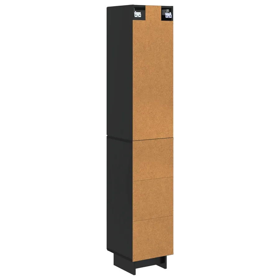 Ensemble de Meubles 2 pcs Noir 34,5 x 33 x 90 cm - 7