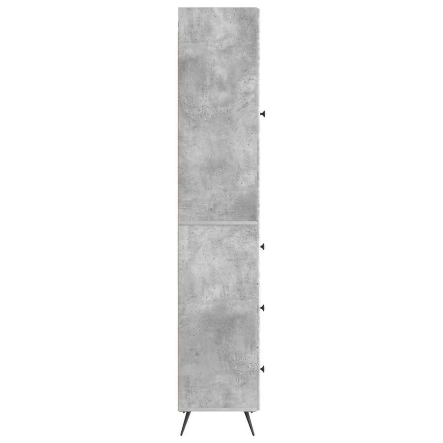 Ensemble de Meubles 2 pcs Gris béton 34,5 x 34,5 x 90 cm - 6
