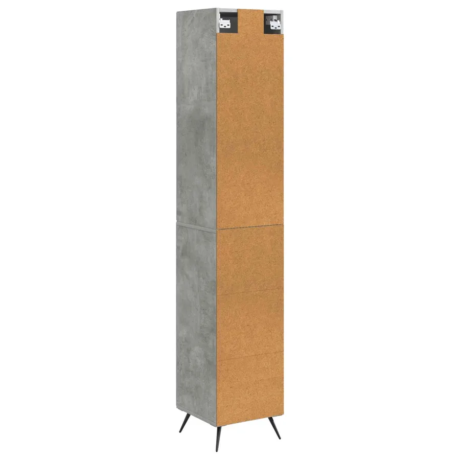 Ensemble de Meubles 2 pcs Gris béton 34,5 x 34,5 x 90 cm - 7