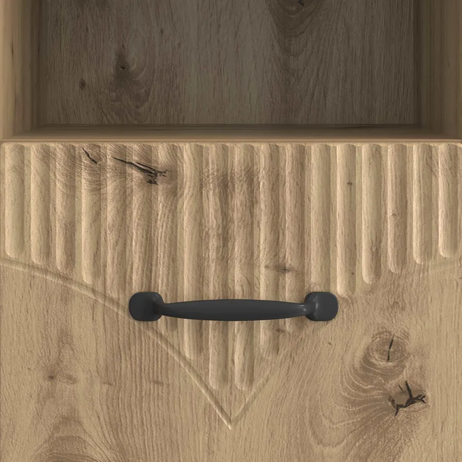 Meuble TV 102 x 34,5 x 47 cm Chêne artisanal Bois d'ingénierie - 10