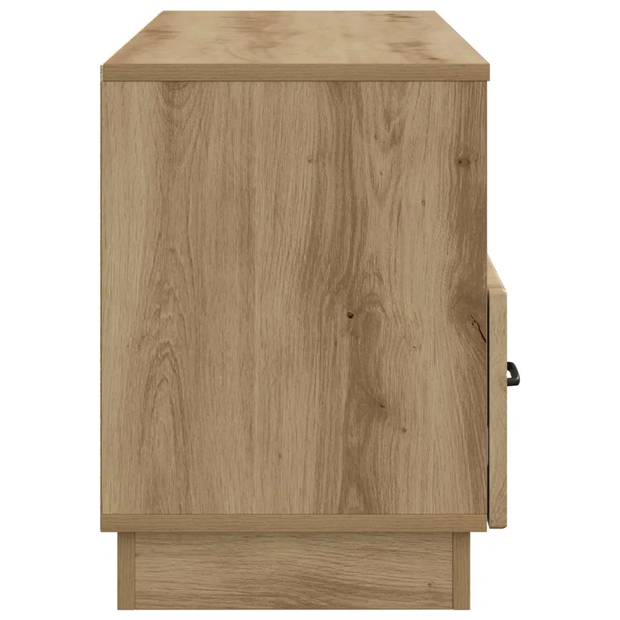 Meuble TV 102 x 34,5 x 47 cm Chêne artisanal Bois d'ingénierie - 7