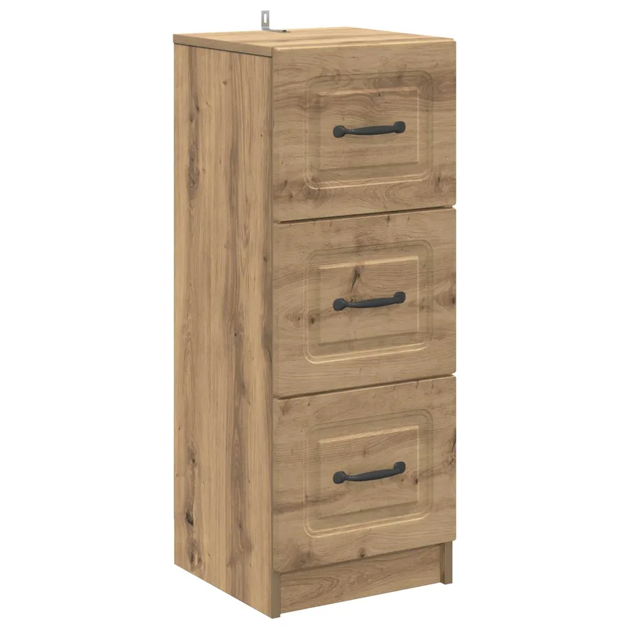 Armoire à tiroirs 33 x 34,5 x 87 cm Bois d'ingénierie - 2