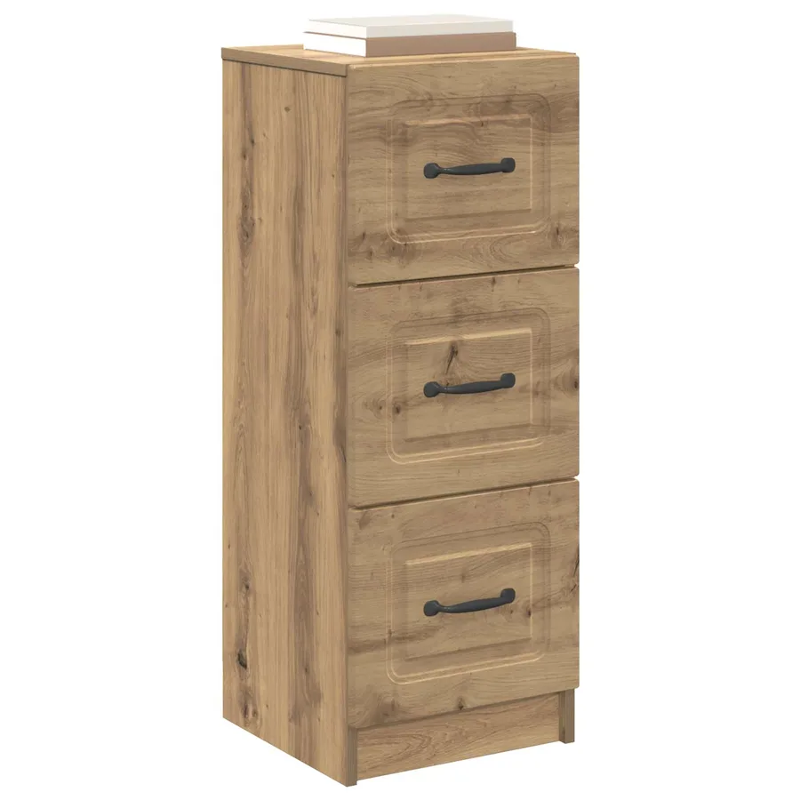 Armoire à tiroirs 33 x 34,5 x 87 cm Bois d'ingénierie - 3