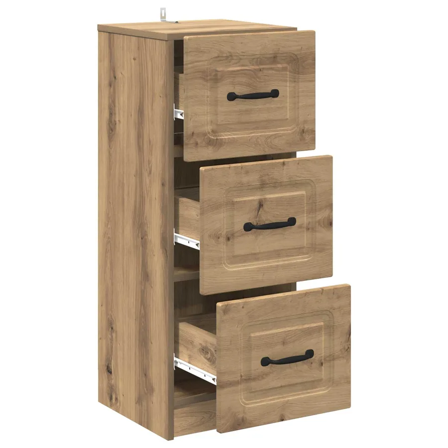 Armoire à tiroirs 33 x 34,5 x 87 cm Bois d'ingénierie - 5