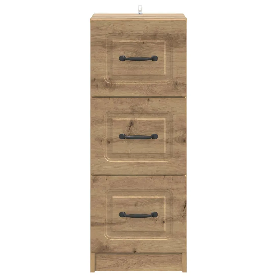 Armoire à tiroirs 33 x 34,5 x 87 cm Bois d'ingénierie - 6
