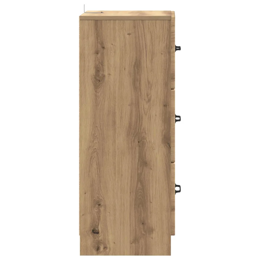 Armoire à tiroirs 33 x 34,5 x 87 cm Bois d'ingénierie - 7