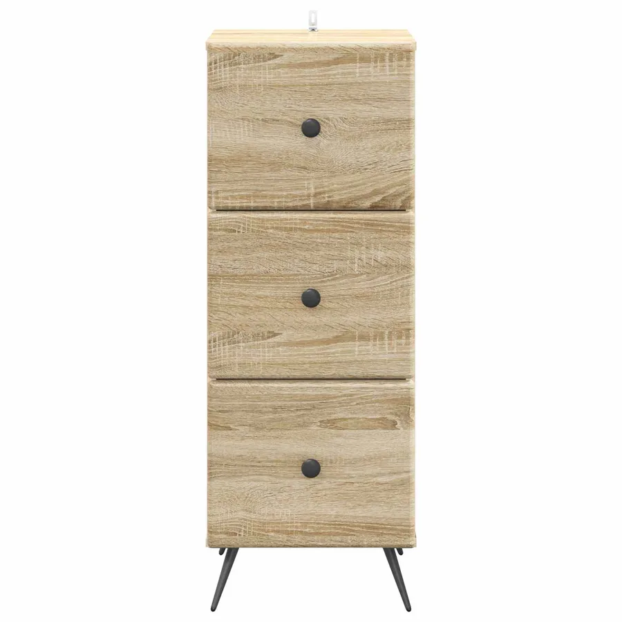 Armoire à tiroirs Chêne Sonoma 33 x 34,5 x 90 cm - 6