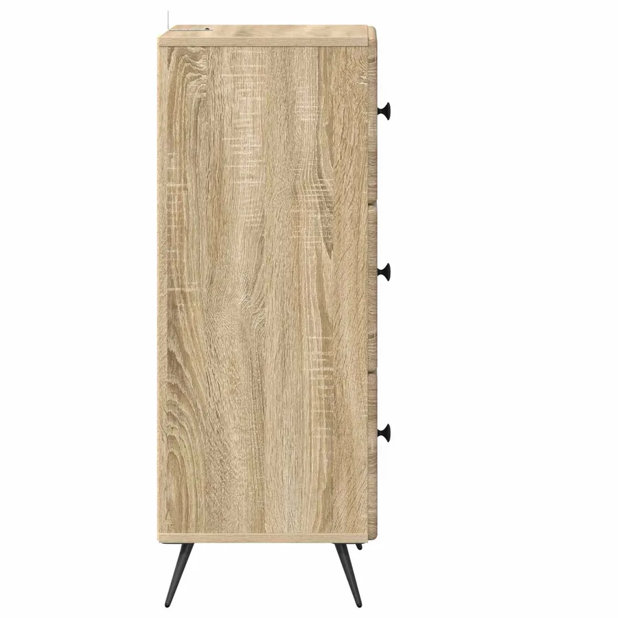 Armoire à tiroirs Chêne Sonoma 33 x 34,5 x 90 cm - 7