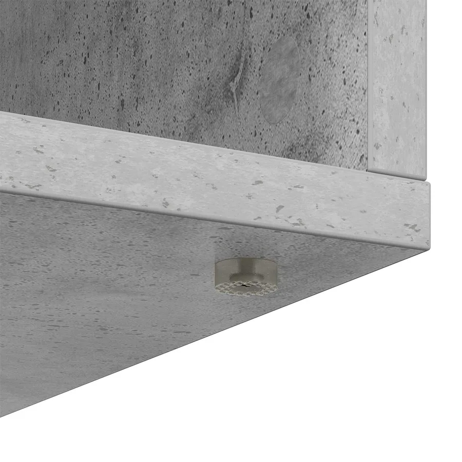 Buffet Gris béton 60 x 33,5 x 84 cm - 11