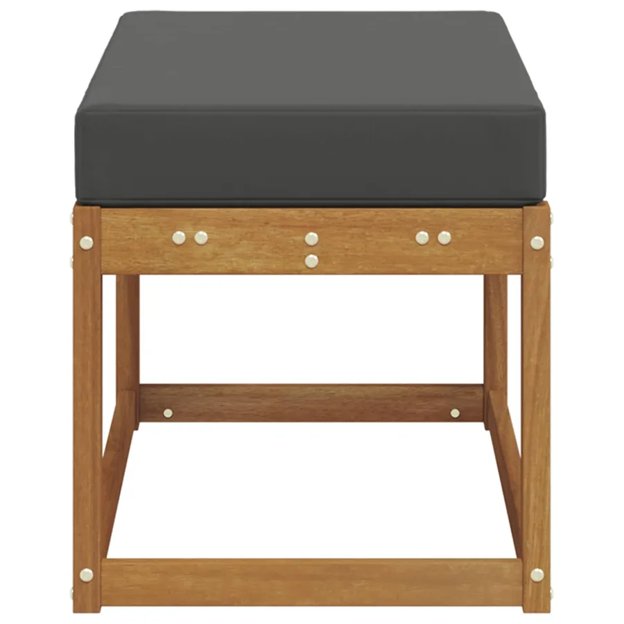 Banc de Jardin Bois d'Acacia Massif Naturel - 4