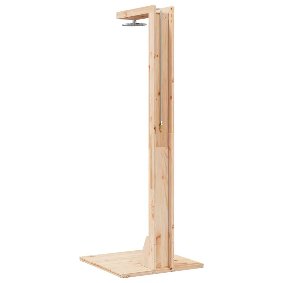 Douche d'extérieur 210 cm Naturel - 6