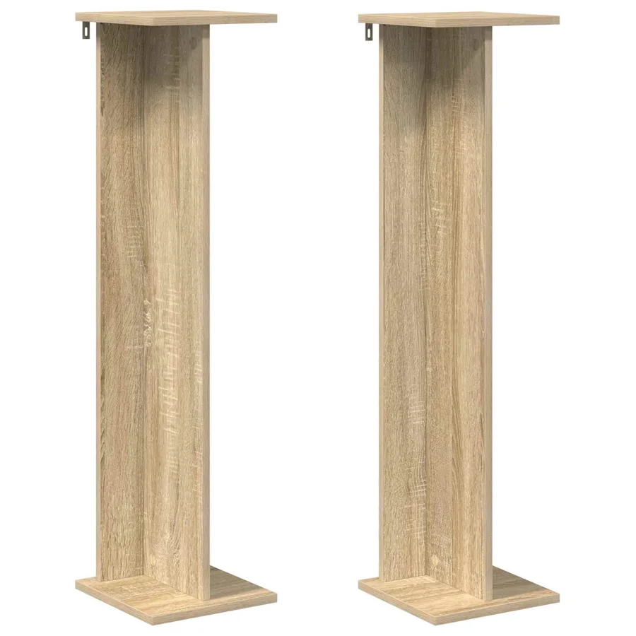 Support de Plante 2 pc Chêne Sonoma 25 x 25,5 x 100,5 cm - 2