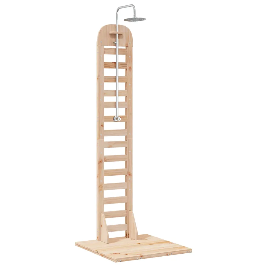 Douche d'extérieur 223 cm Naturel - 2
