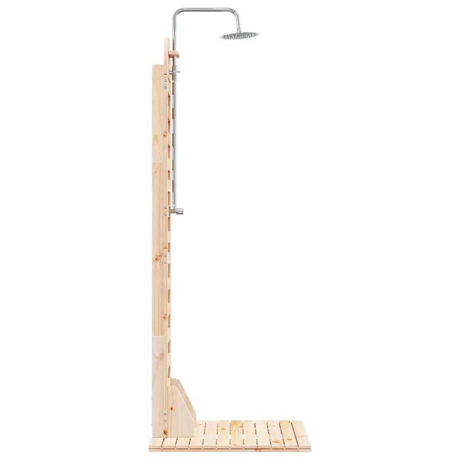 Douche d'extérieur 223 cm Naturel - 5