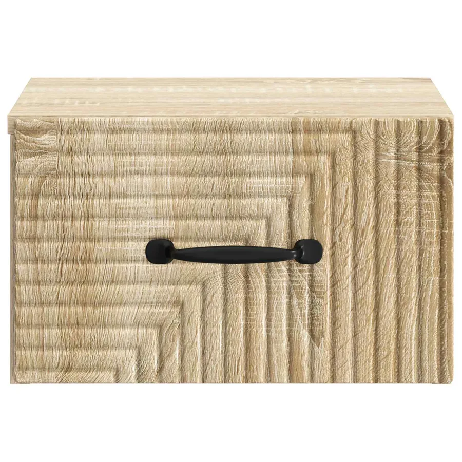 Cabinet de chevet mural 2 pcs Chêne Sonoma 34,5 x 33 x 20 cm - 7