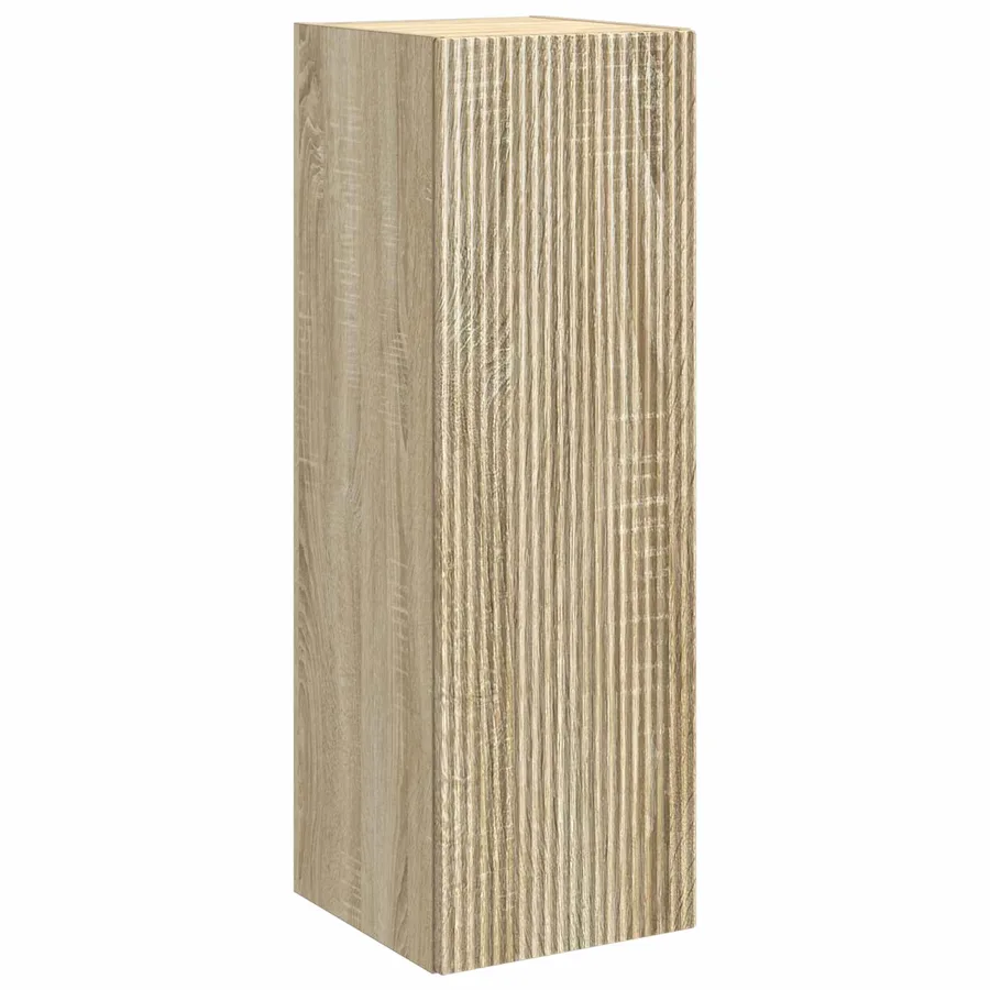 Cabinet de Salle de Bain Mural Chêne Sonoma 33 x 34,5 x 60 cm - 2