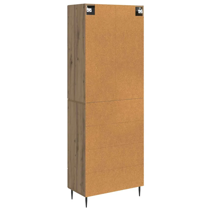 Ensemble de Meubles 2 pc 66 x 34,5 x 90 cm Bois d'ingénierie - 7