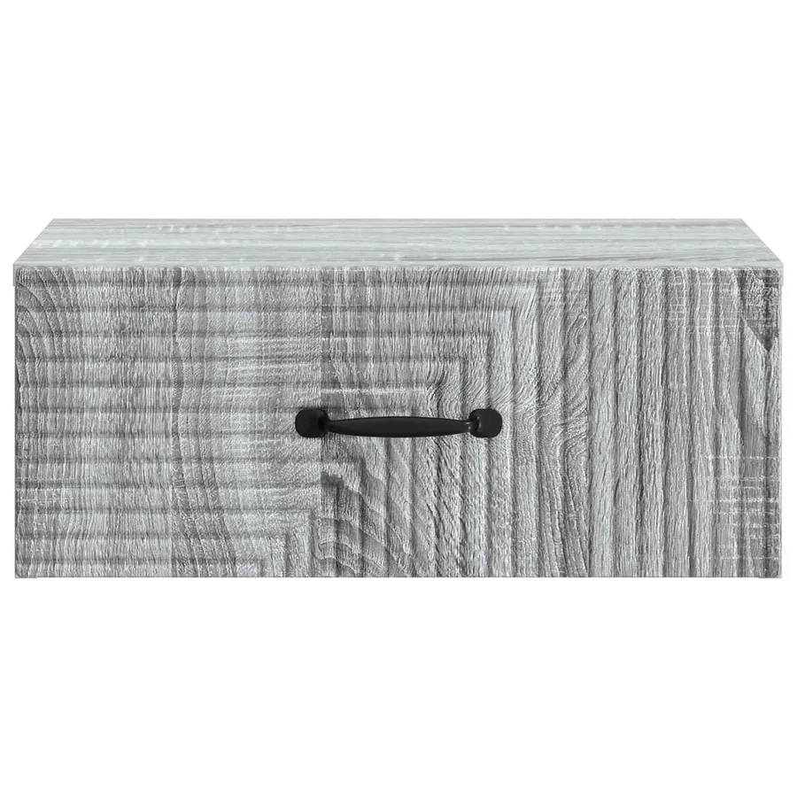 Cabinet de chevet mural 2 pcs Sonoma gris 49 x 34,5 x 20 cm - 7