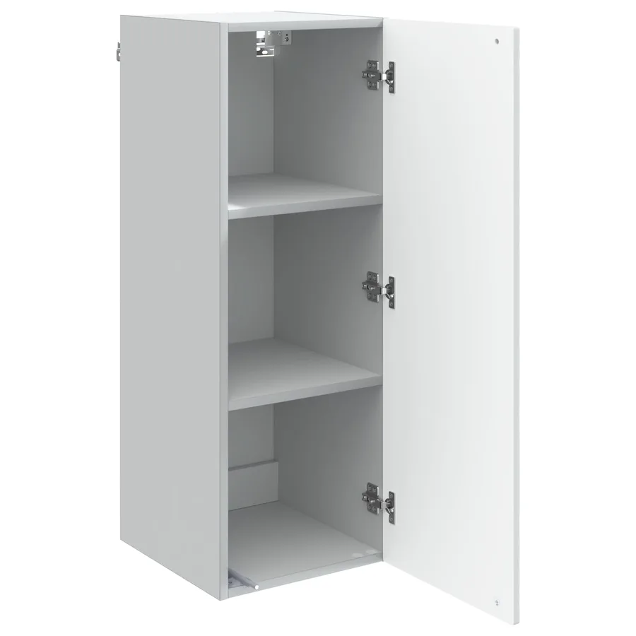 Armoire Murale 33 x 34,5 x 90 cm Bois d'ingénierie Blanc - 3