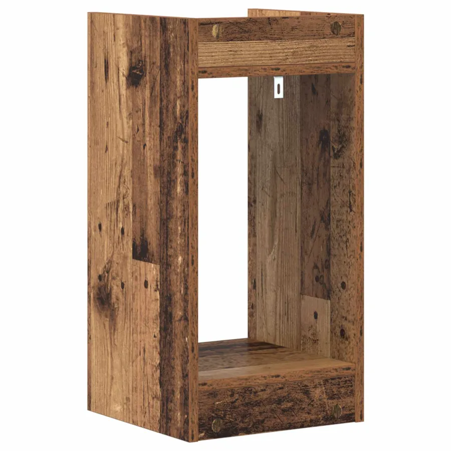 Support de Plante Bois ancien 30 x 30 x 60 cm Bois d’ingénierie - 7