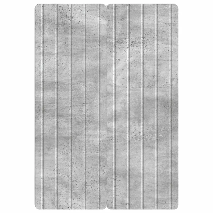Armoire Murale Gris béton 66 x 34,5 x 92 cm Bois d'ingénierie - 4