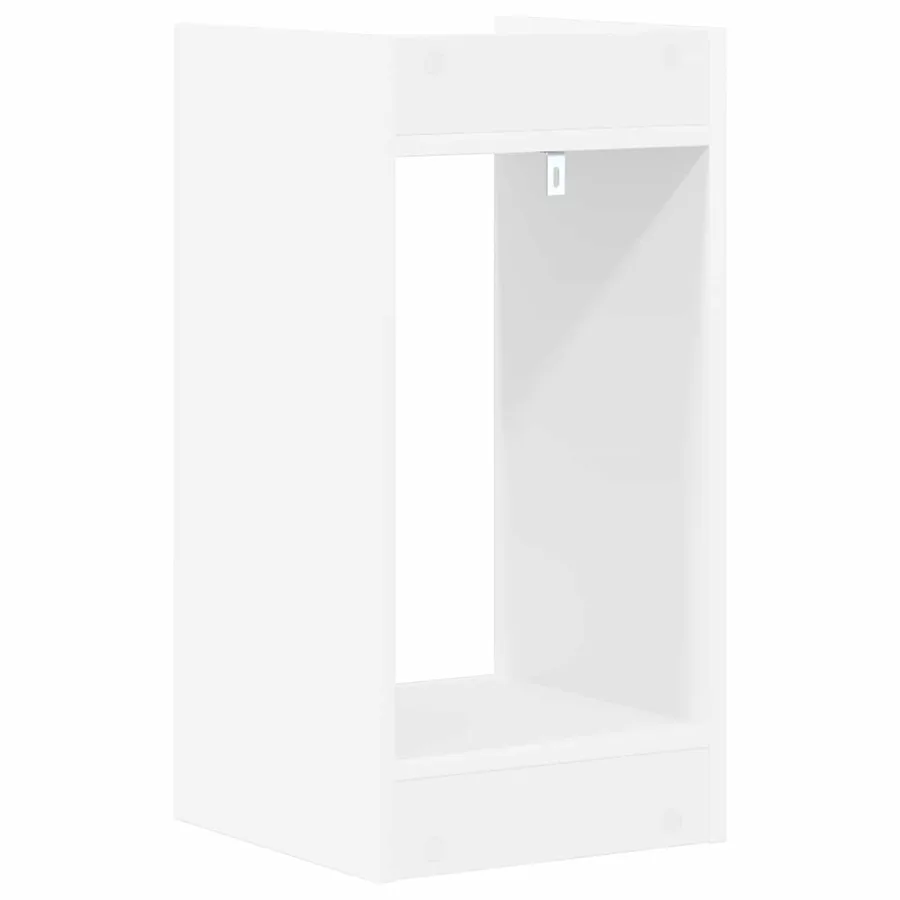 Support de Plante Blanc 30 x 30 x 60 cm Bois d’ingénierie - 7