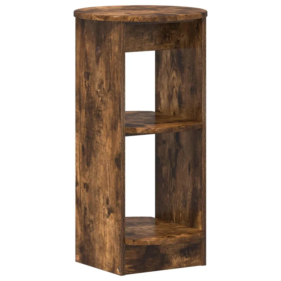 Meuble d'appoint Chêne Fumé 40 x 40 x 75 cm Bois d’ingénierie - 2