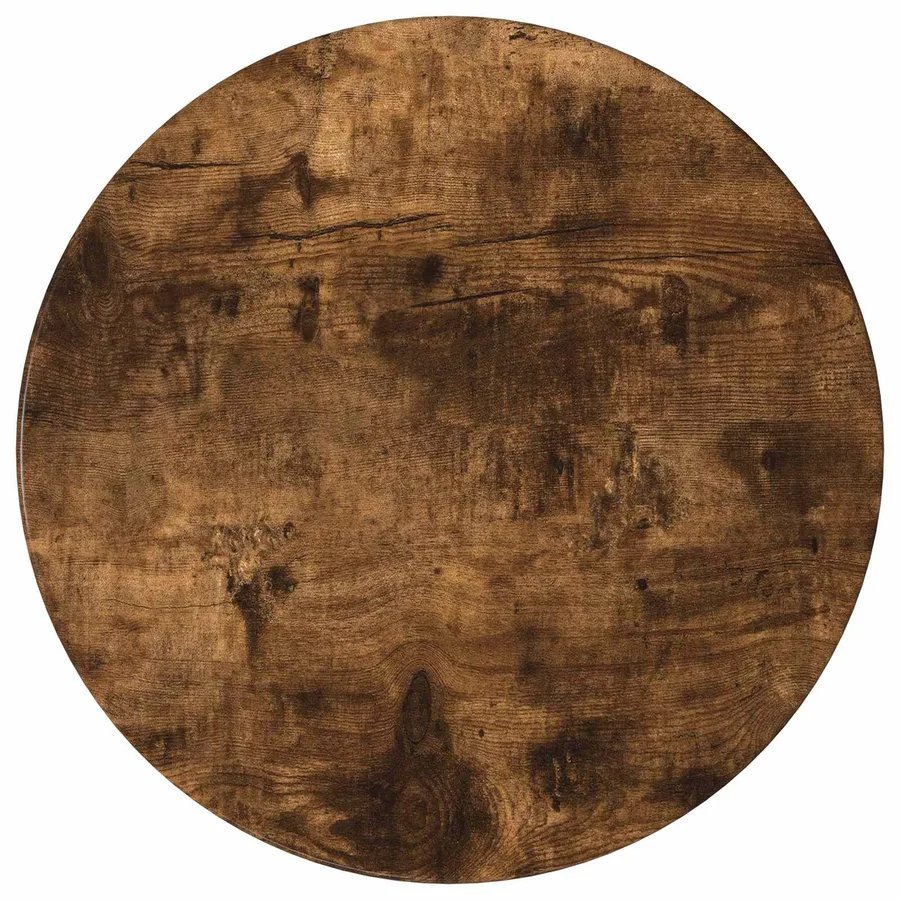 Meuble d'appoint Chêne Fumé 40 x 40 x 75 cm Bois d’ingénierie - 7