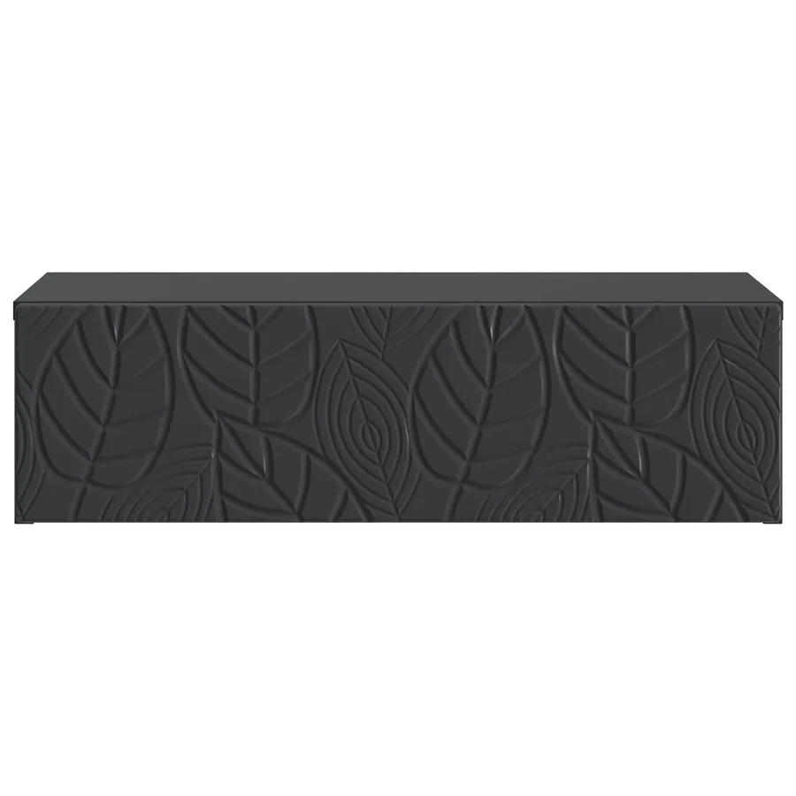 Table d'appoint murale Noir 87,5 x 34,5 x 17 cm - 4